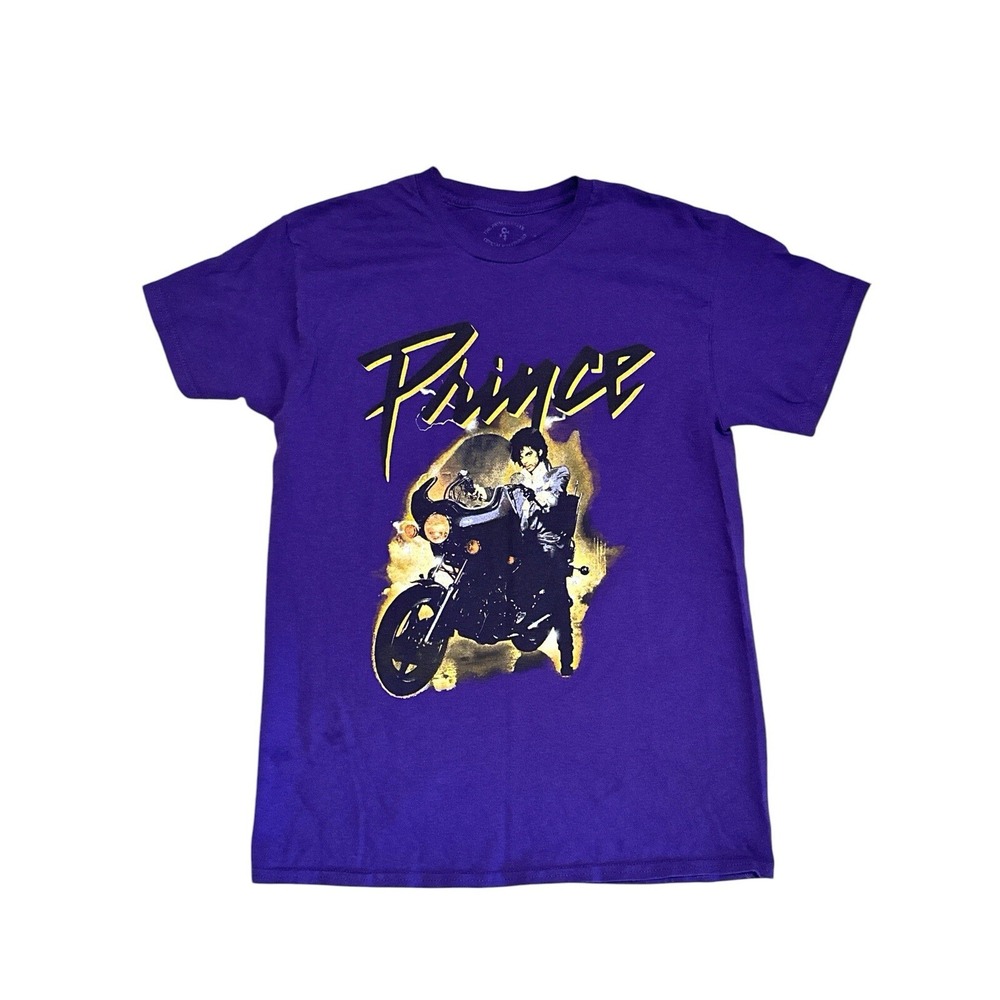 Prince Purple Rain Music T-Shirt Size M 100%Cotton Licensed By The Prince Estate - Picture 2 of 8